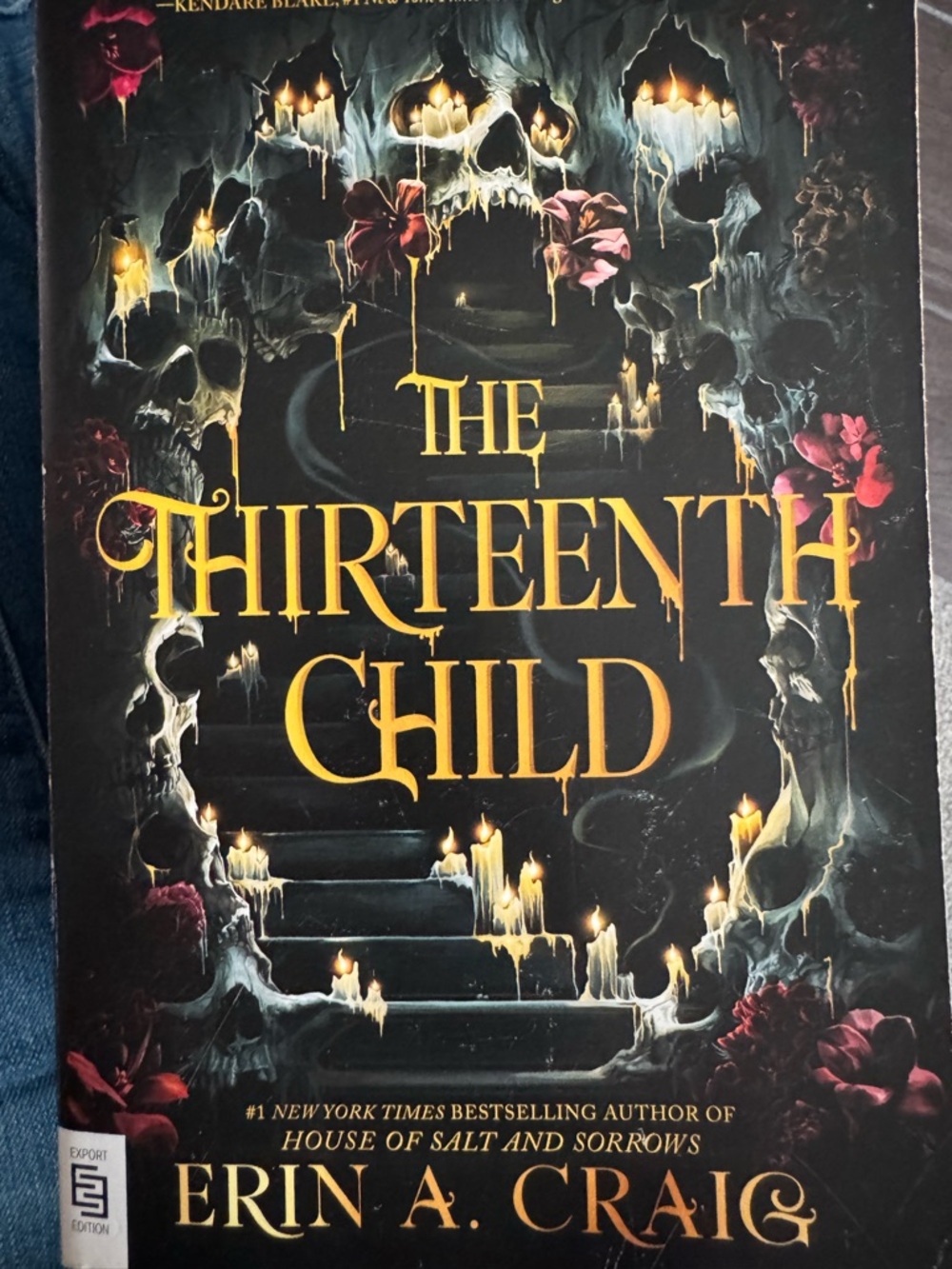 The Thirteenth Child by Erin A. Craig - Dark Gothic Cover